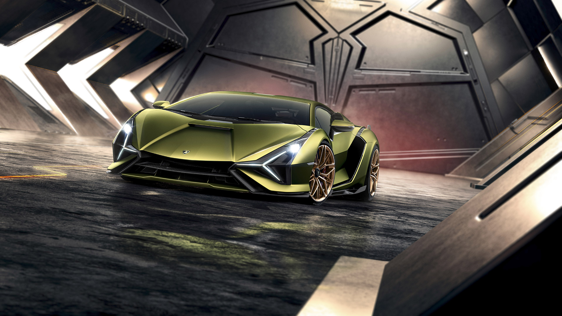 Lamborghini Sian - HD Wallpaper 