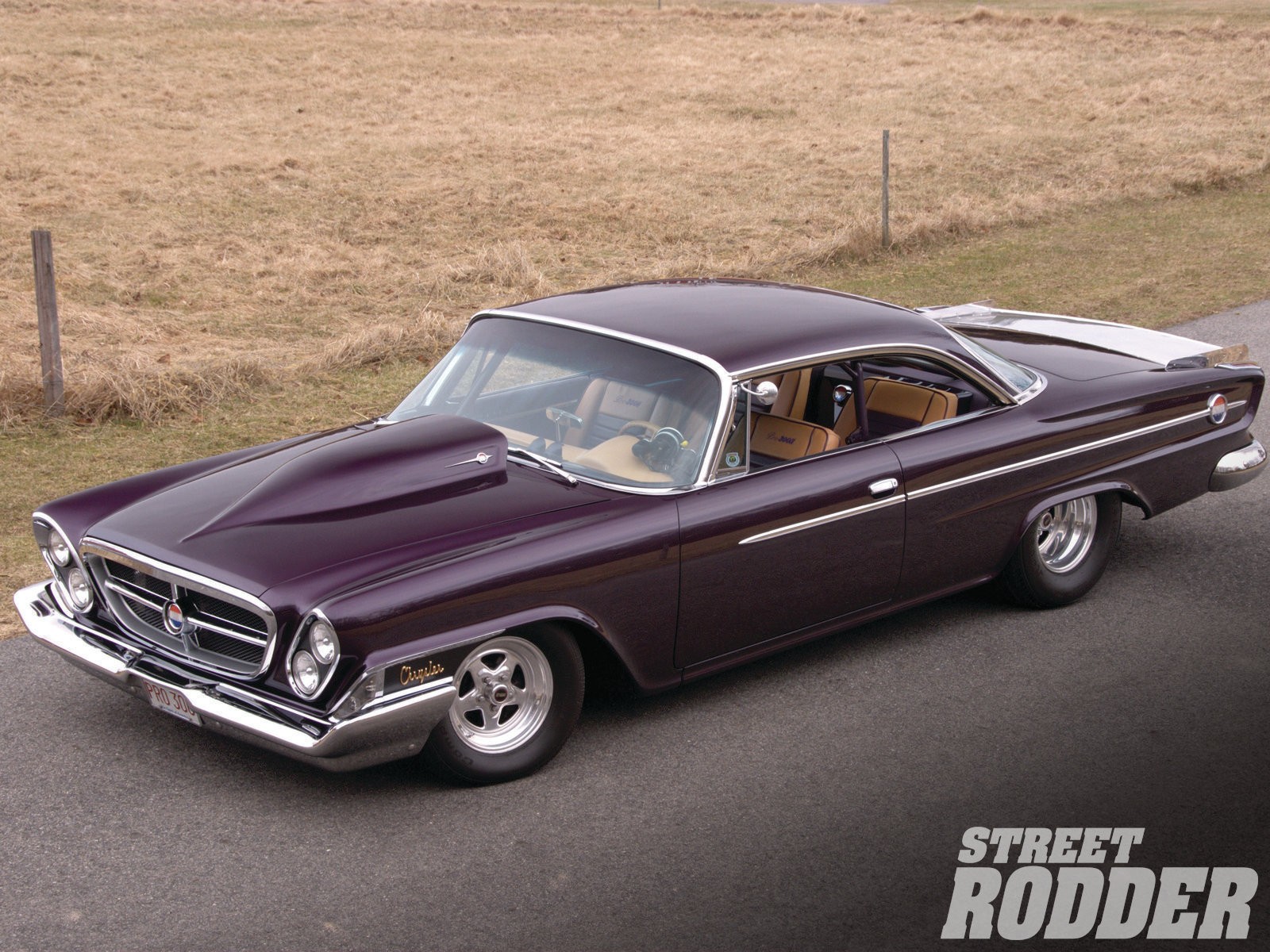 Download Car Wallpapers, Motors, Tuning, Roads, Modified - Chrysler 300 H 1962 - HD Wallpaper 