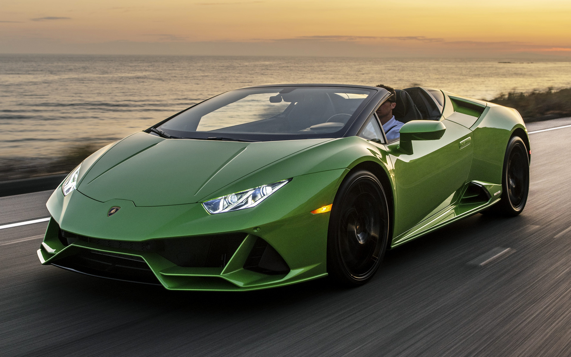 Lamborghini Huracan Evo Spyder - HD Wallpaper 