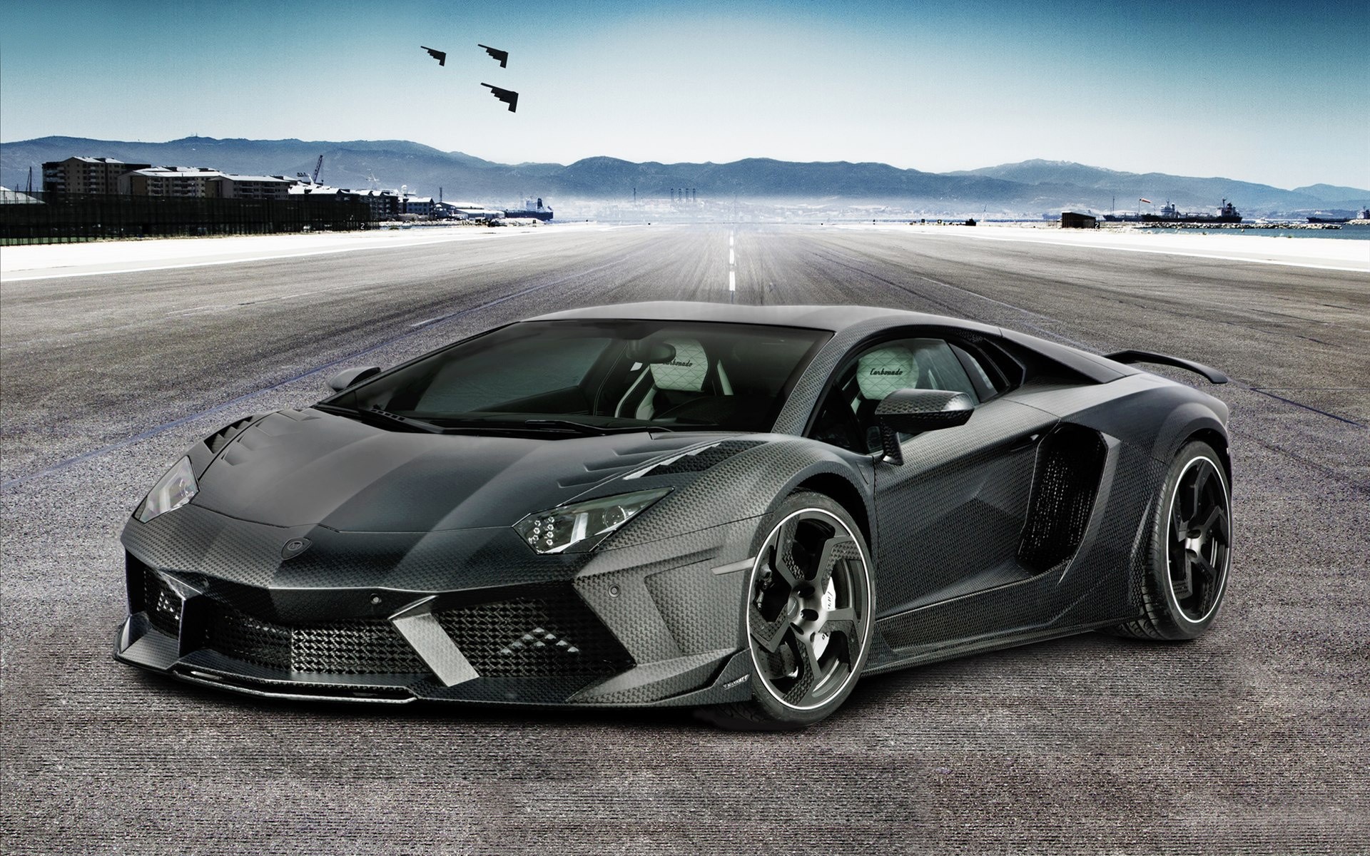 Hd Car Wallpapers Include Windows 7 8 
 Data Src Large - Mansory Lamborghini Aventador Carbonado - HD Wallpaper 