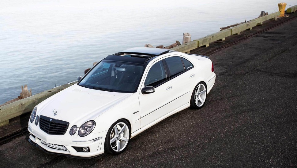 Vossen, Mercedes, Benz, E Class, Beautiful, Car, Tuning, - Mercedes E Class Vossen - HD Wallpaper 