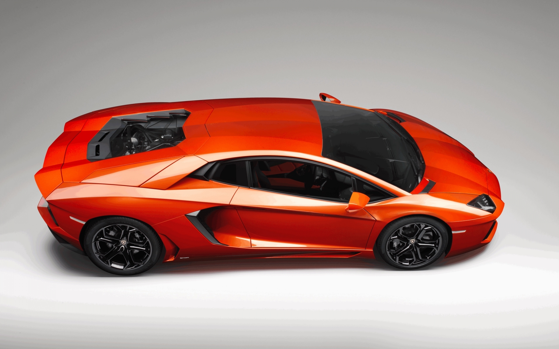Lamborghini Aventador 1080p Wallpaper - Lamborghini Aventador Studio - HD Wallpaper 