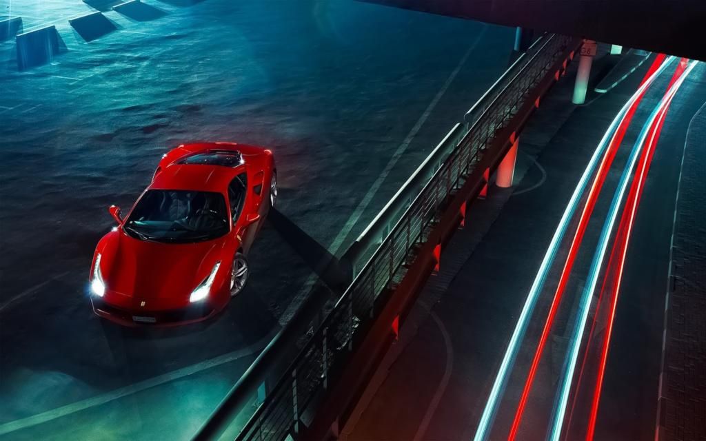 Ferrari Red Wallpaper Hd - HD Wallpaper 
