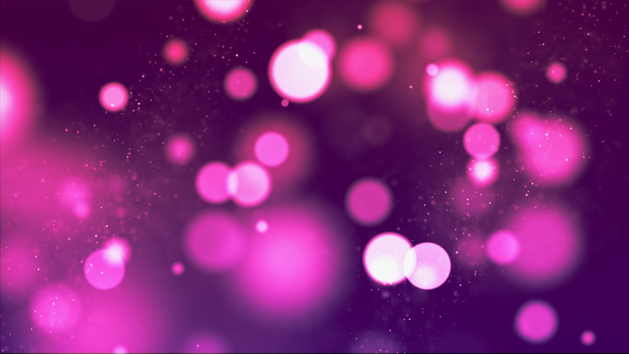 Purple Bokeh - HD Wallpaper 