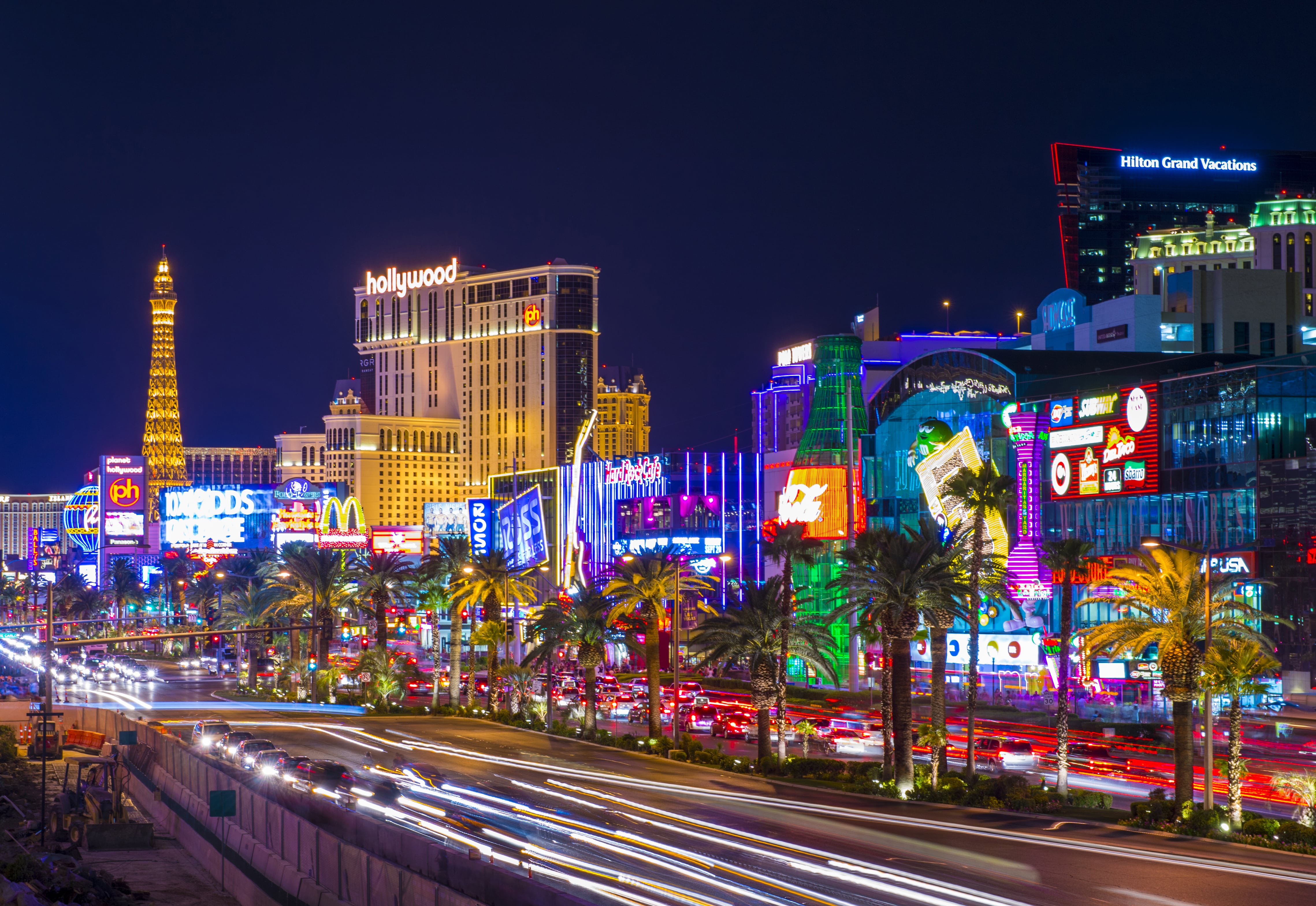 Las Vegas Wallpapers - The Strip - HD Wallpaper 