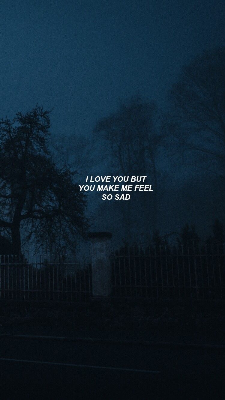 Love You But You Make Me So Sad - HD Wallpaper 