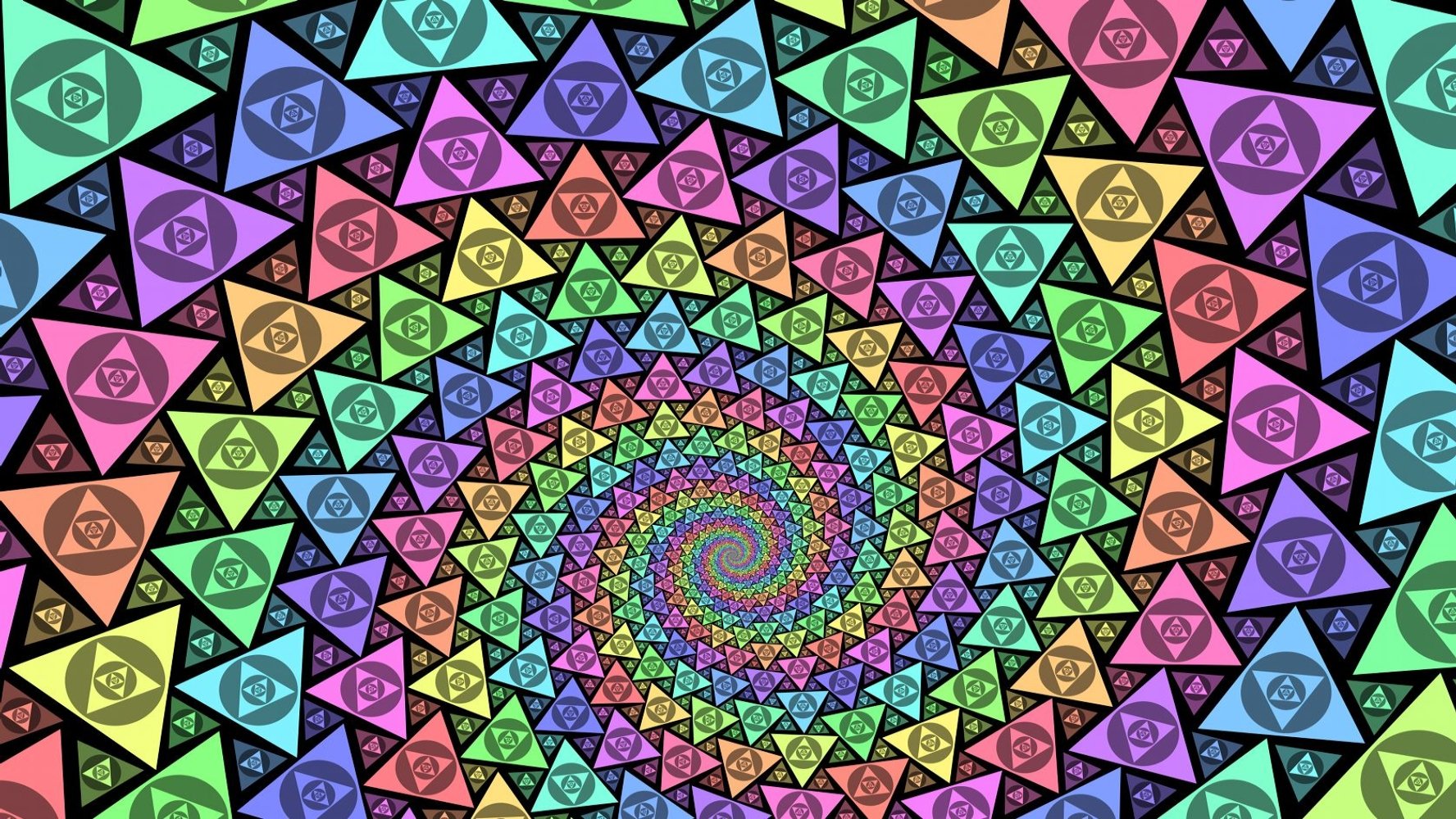 Psychedelic Art Hd - HD Wallpaper 