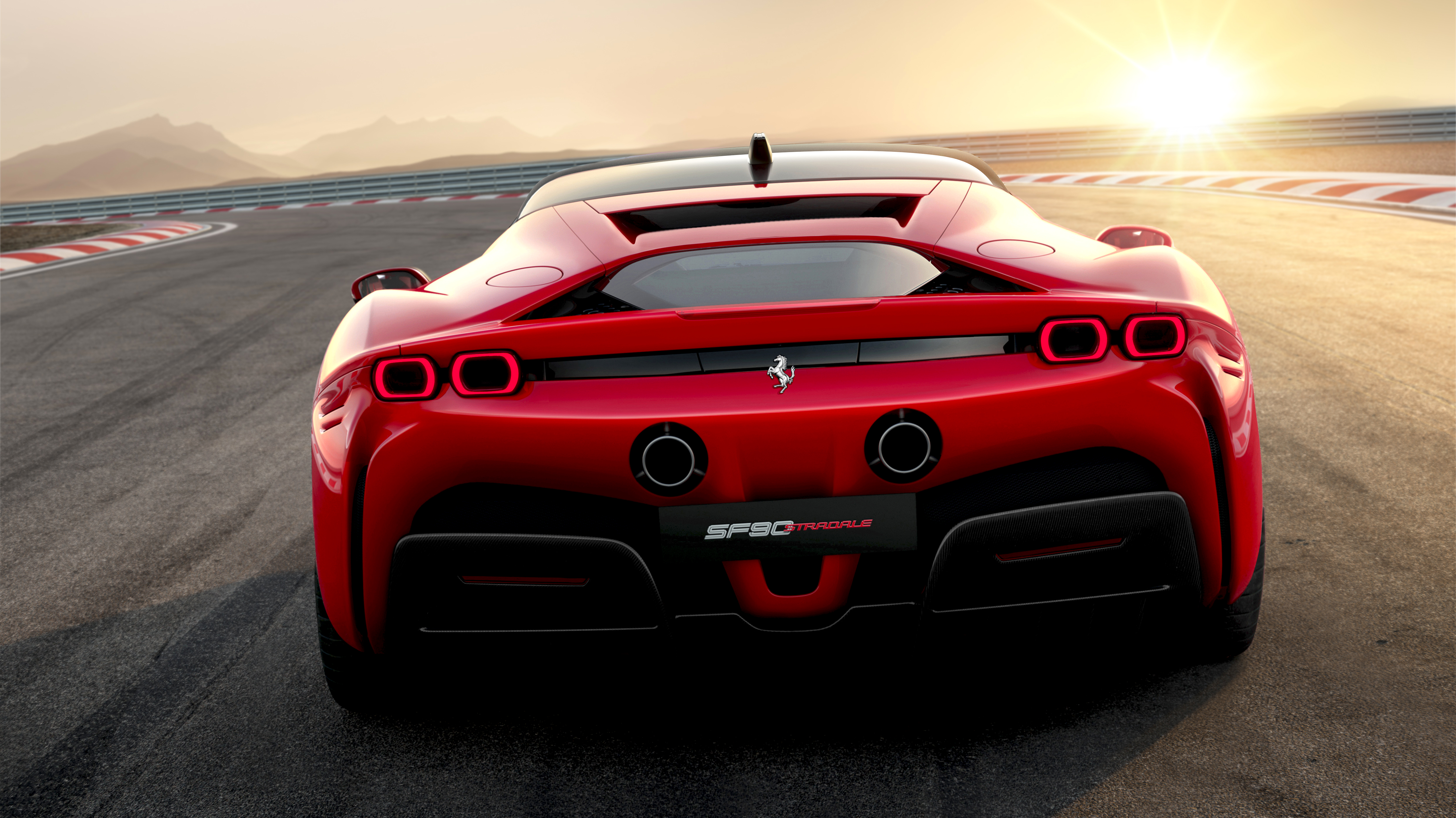 Ferrari Sf90 Stradale 2019 Hybrid Supercar 5k - HD Wallpaper 