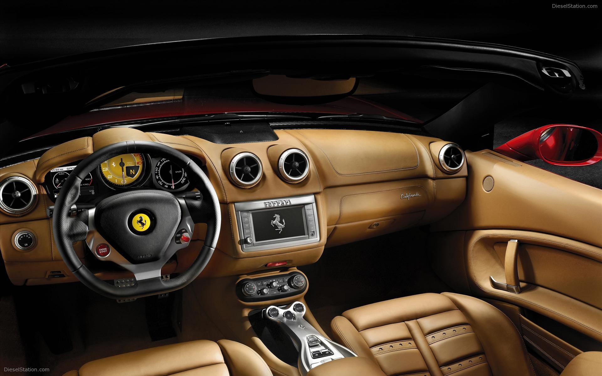 Ferrari California Latest Car Pics - Ferrari California 2018 Interior -  1920x1200 Wallpaper 