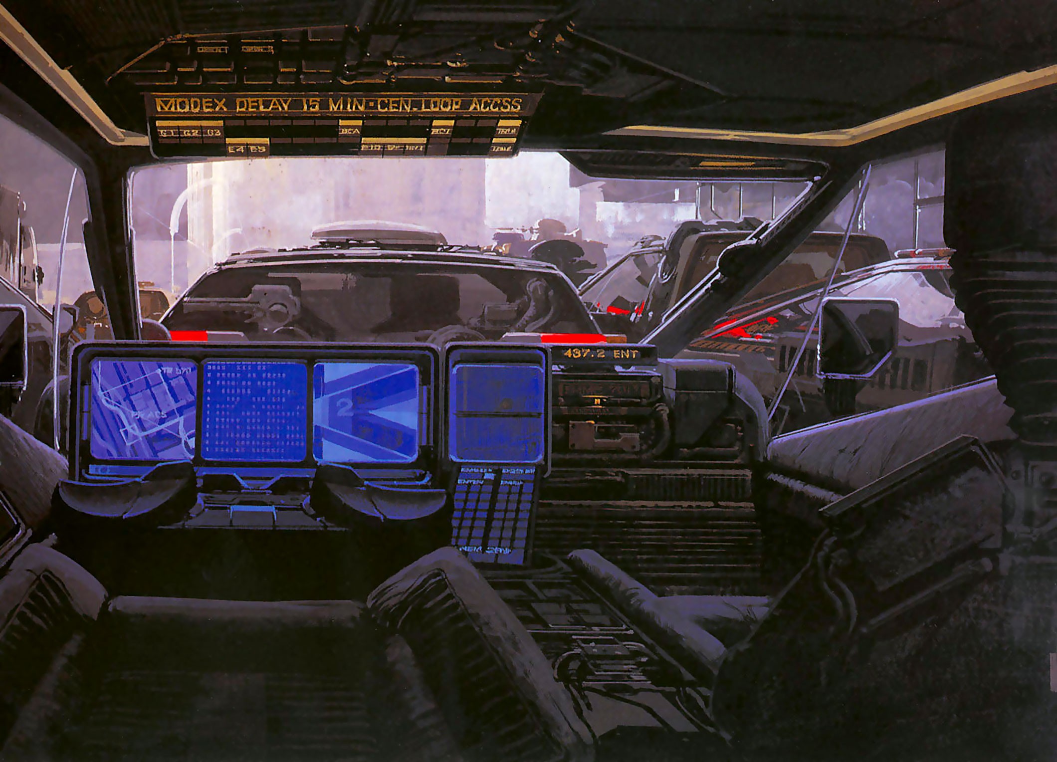 Wallpaper - Blade Runner Car 1982 - HD Wallpaper 