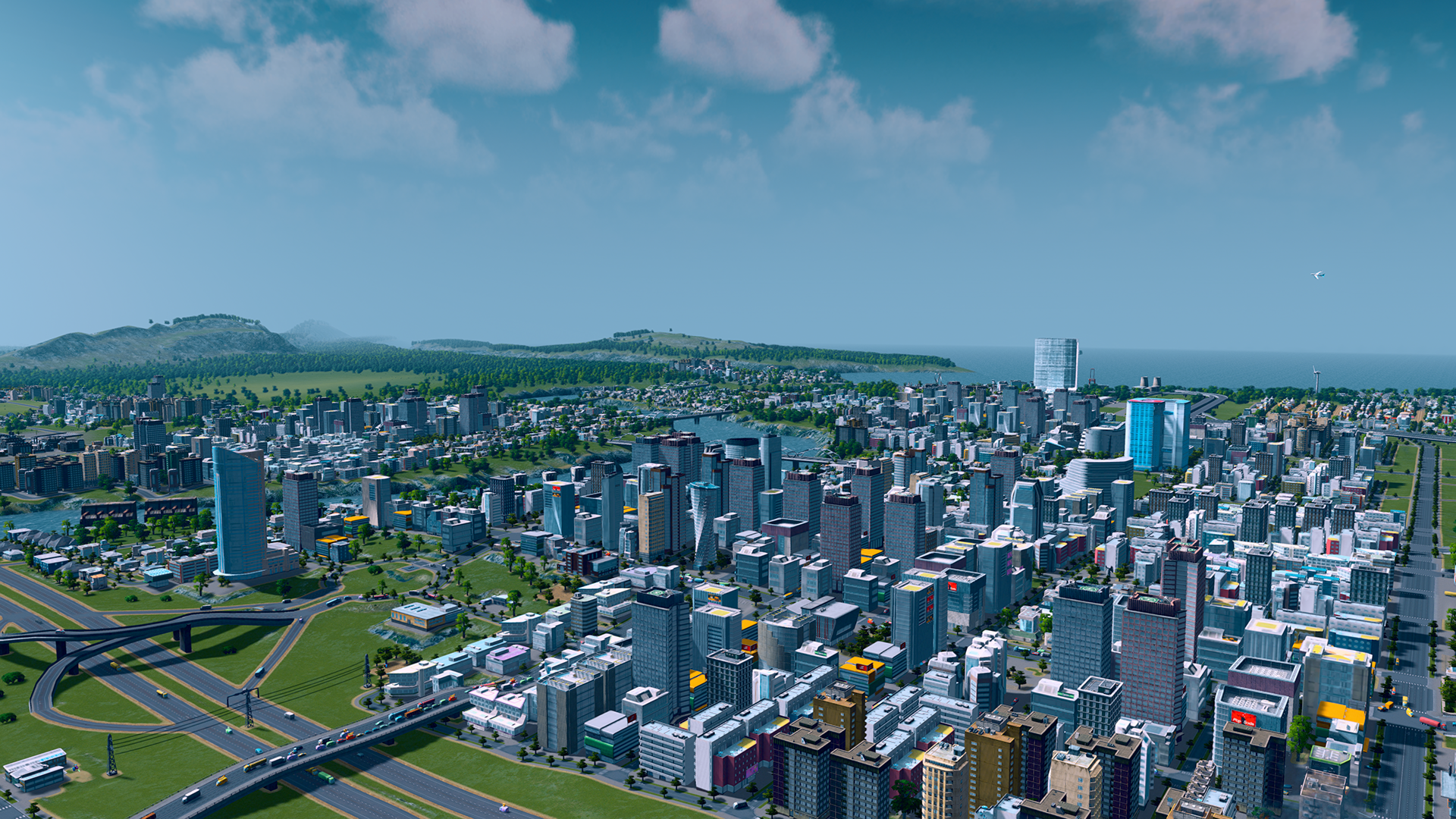 Cities Skylines - HD Wallpaper 
