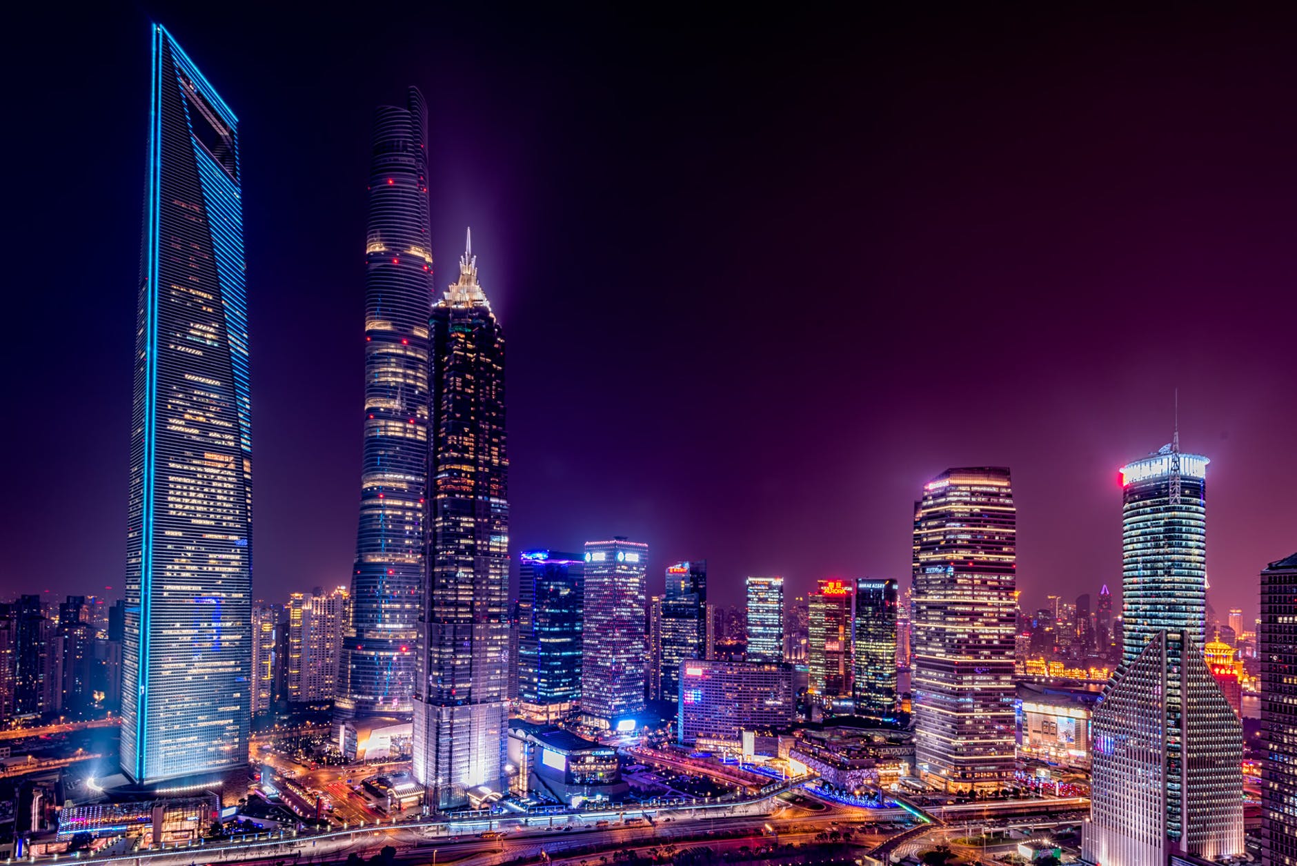 City Lights Wallpaper - Will The World Look Like In 2050 - HD Wallpaper 