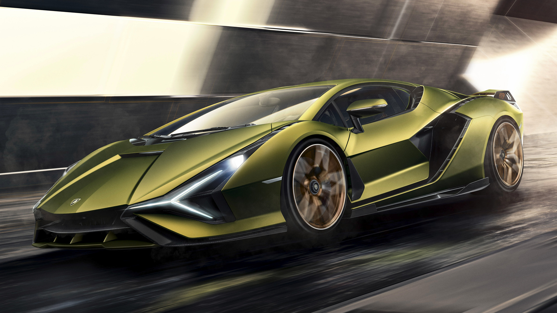 Lamborghini Sian - HD Wallpaper 
