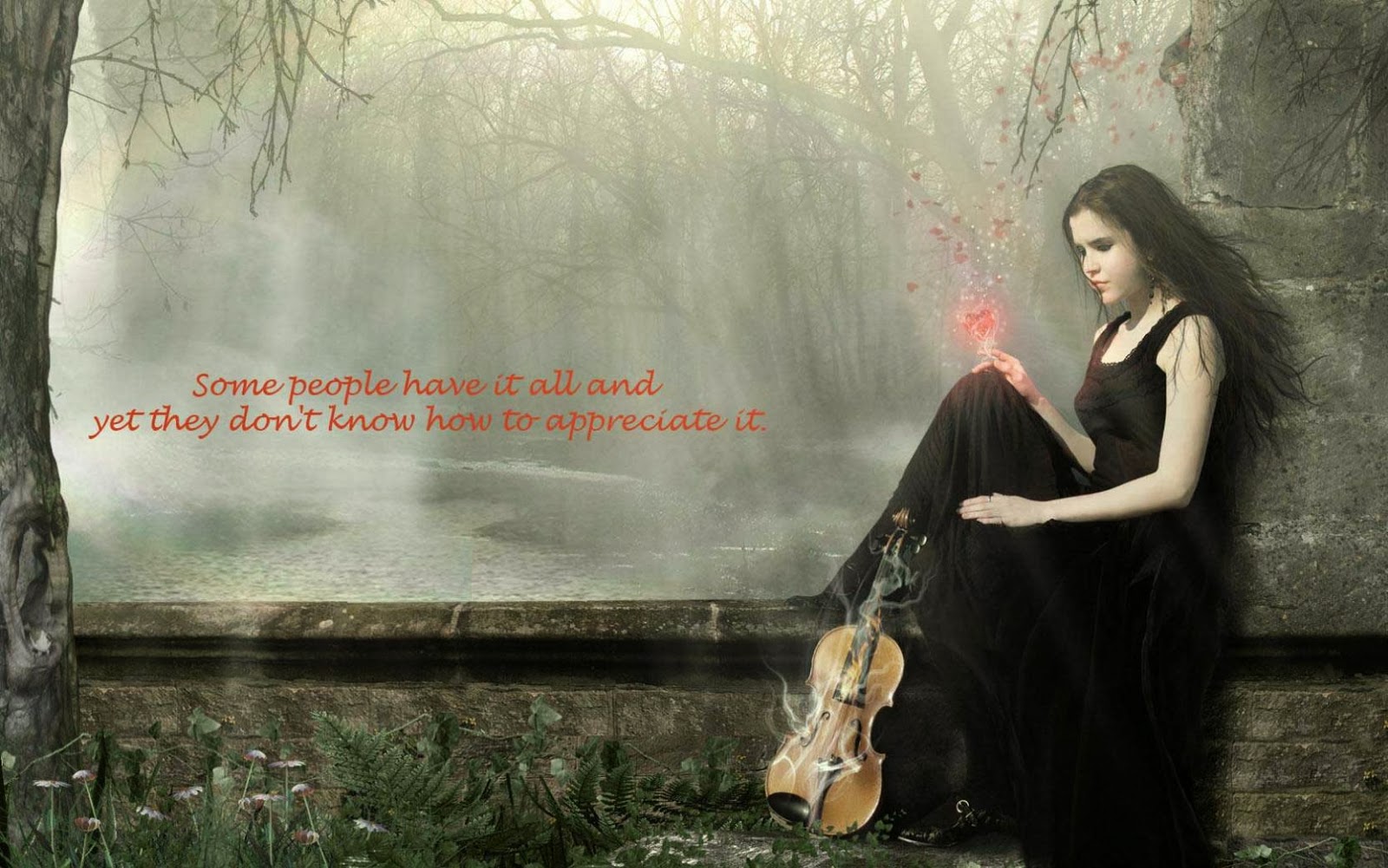 Sad Girl Wallpapers For Desktop - HD Wallpaper 