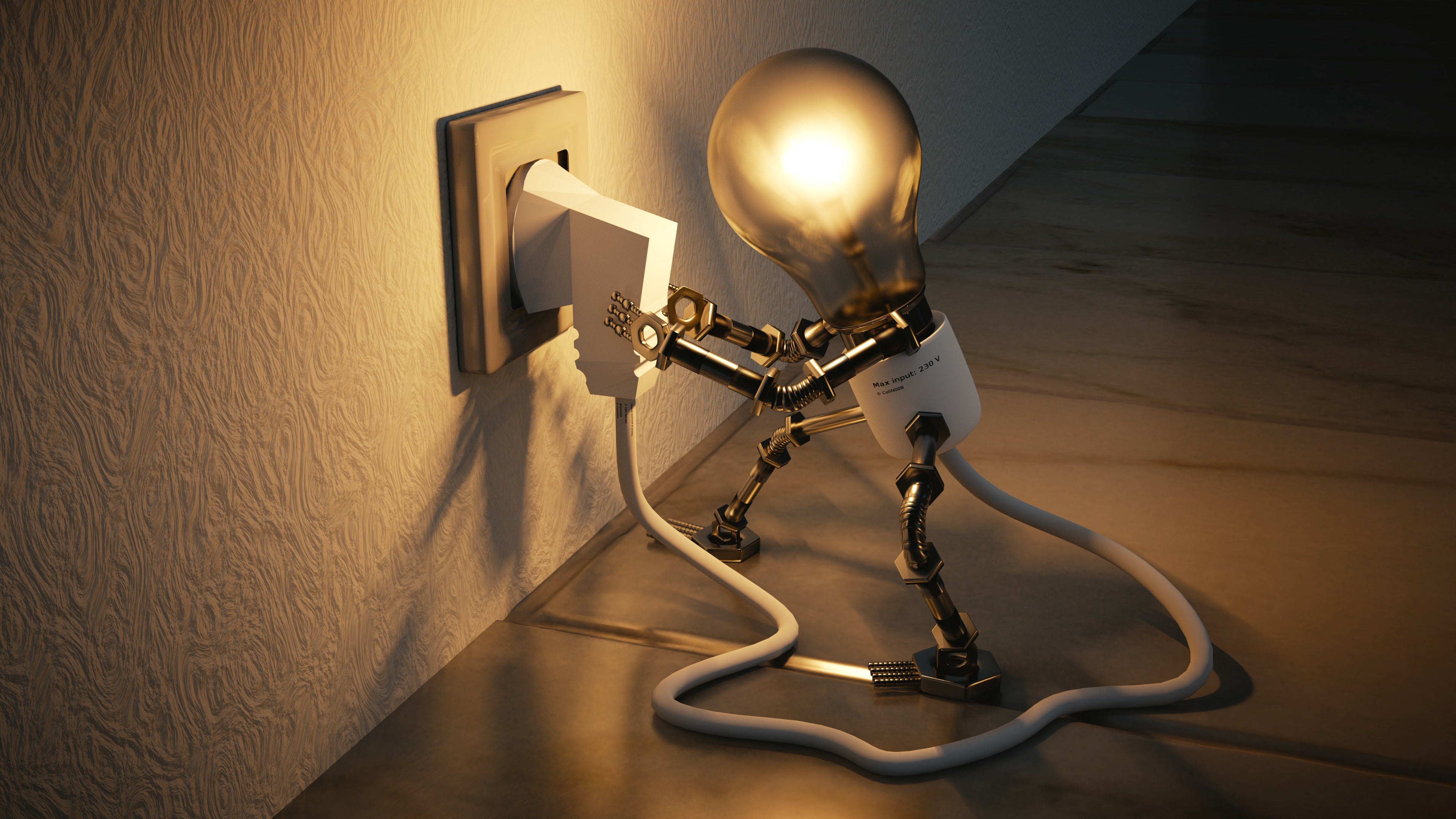 Lamp Outlet Idea Electricity Wallpaper - 1080p Electric Wallpaper Hd -  3840x2160 Wallpaper 