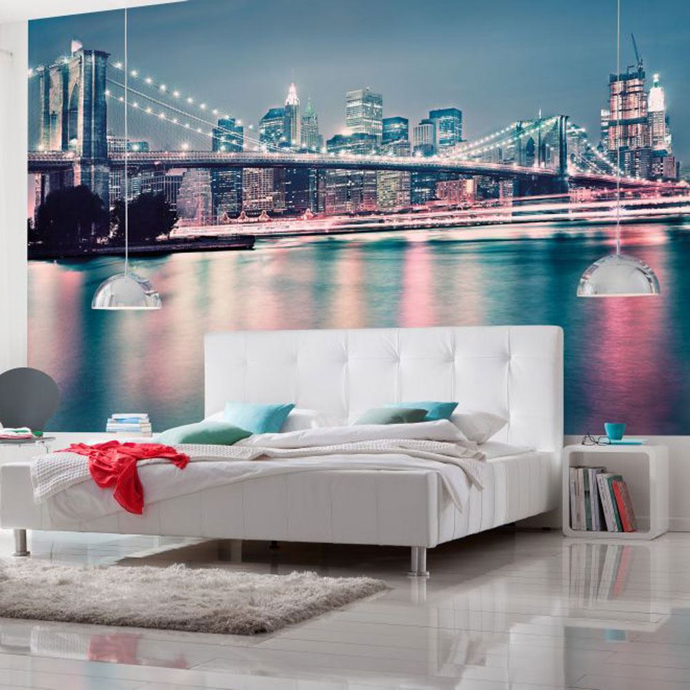 New York Mural Bedroom - HD Wallpaper 