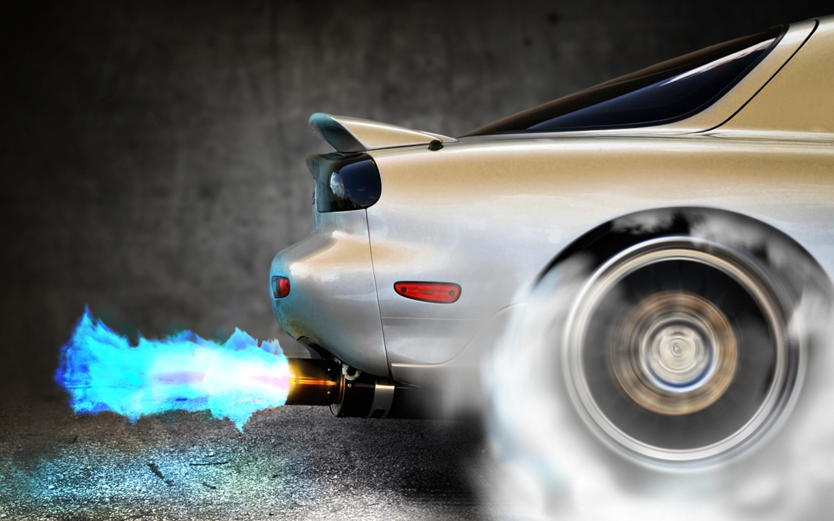 Rx7 Burnout - HD Wallpaper 