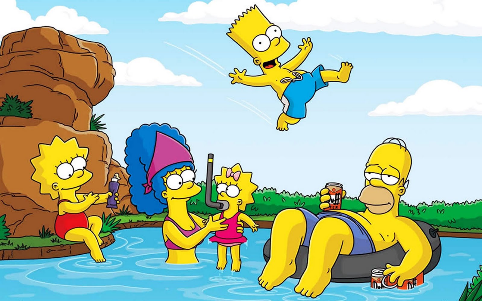 Wallpaper Computador - Homer Simpson Father's Day - HD Wallpaper 