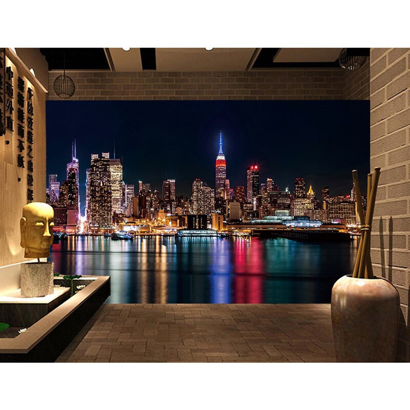 Манхеттен Ночь - HD Wallpaper 