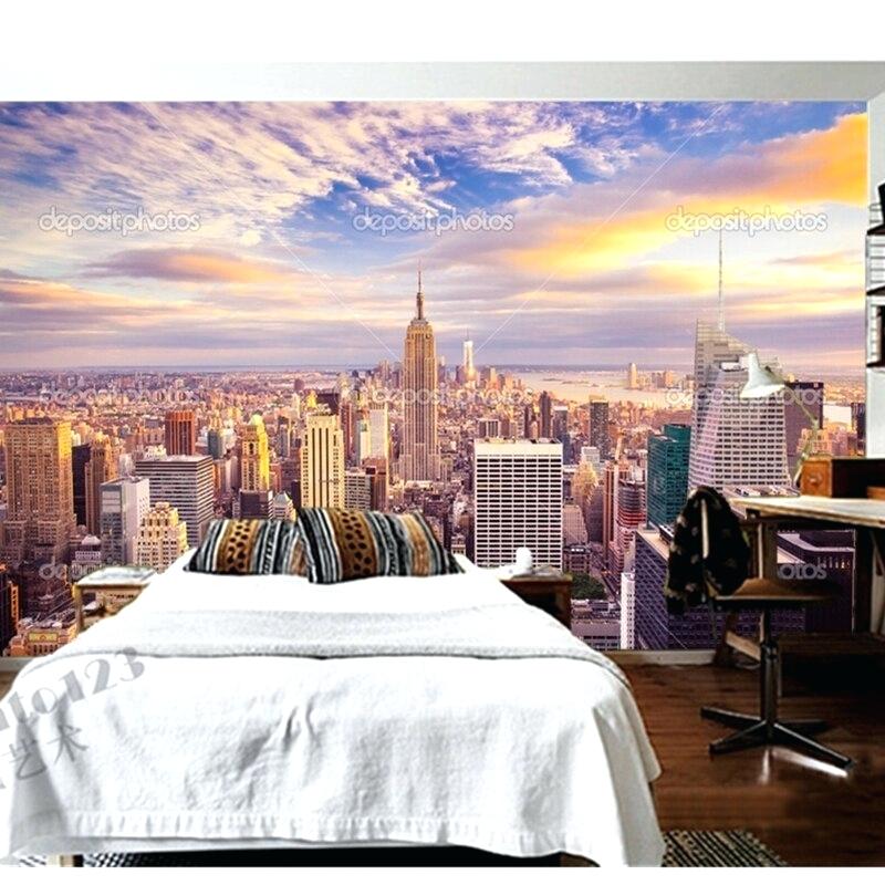 New York Skyline Wallpaper For Bedroom Wallpaper New - Desktop Wallpaper New York - HD Wallpaper 