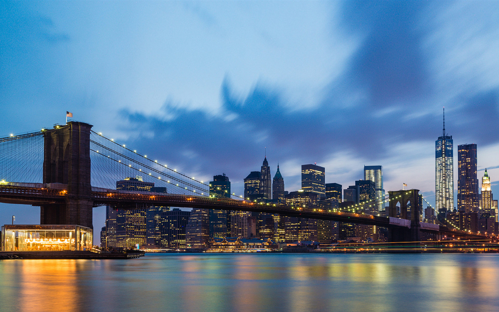 Brooklyn Bridge - HD Wallpaper 