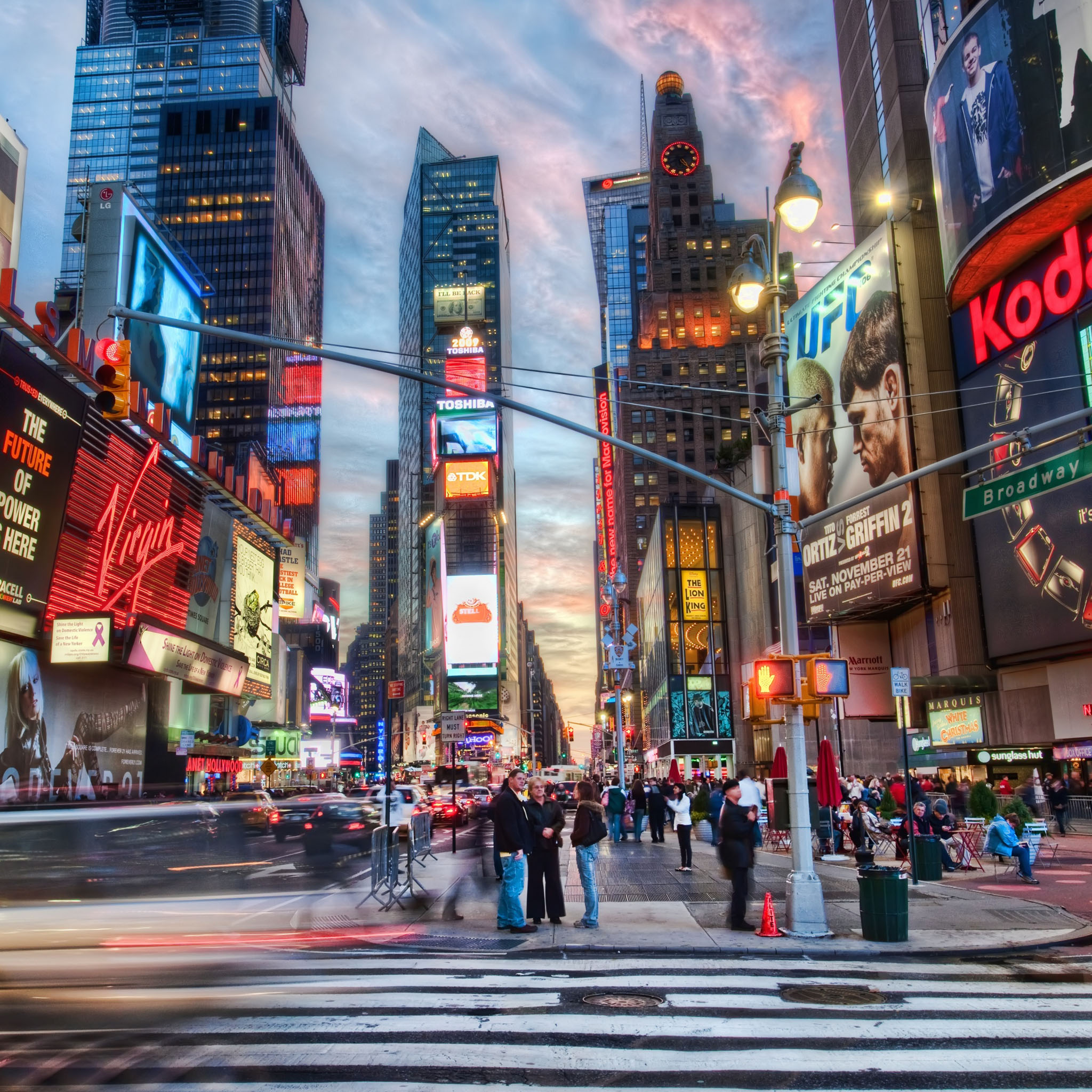 New York, New York For The Ipad - Times Square - HD Wallpaper 