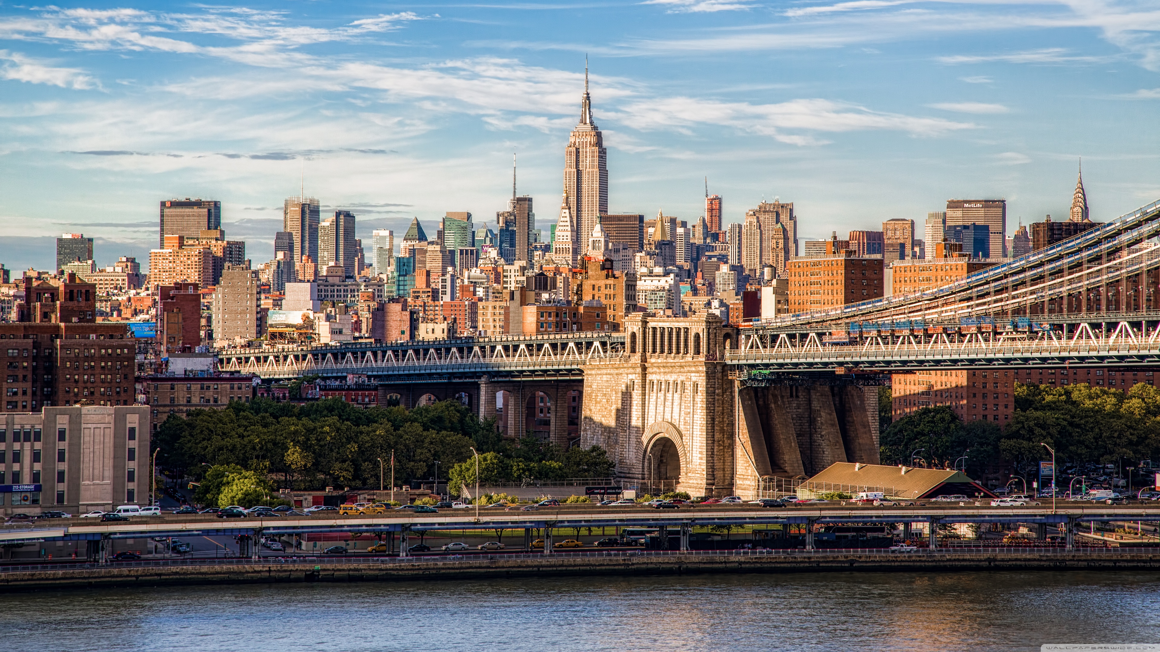 Manhattan Bridge - HD Wallpaper 