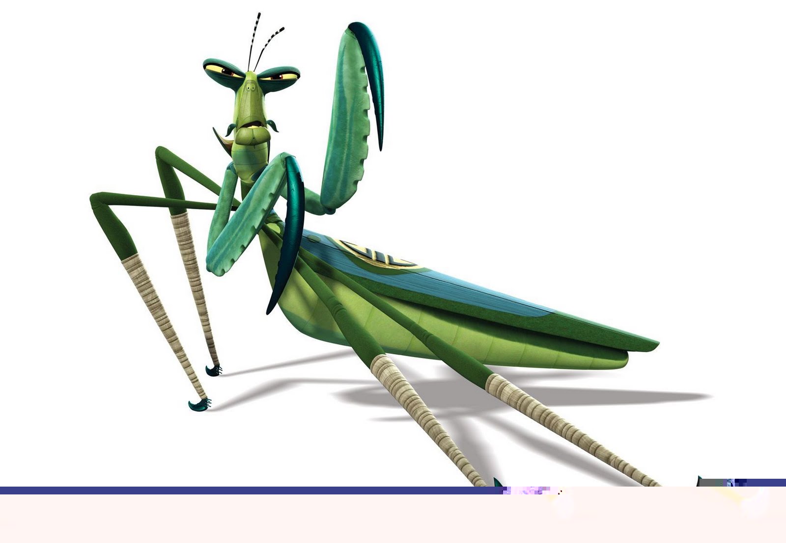 Mantis Kungfu Panda Wallpaper - Cricket From Kung Fu Panda - HD Wallpaper 