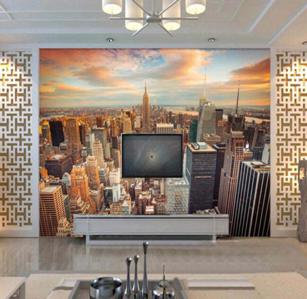 New York City Skyline 3 Panel Canvas - HD Wallpaper 