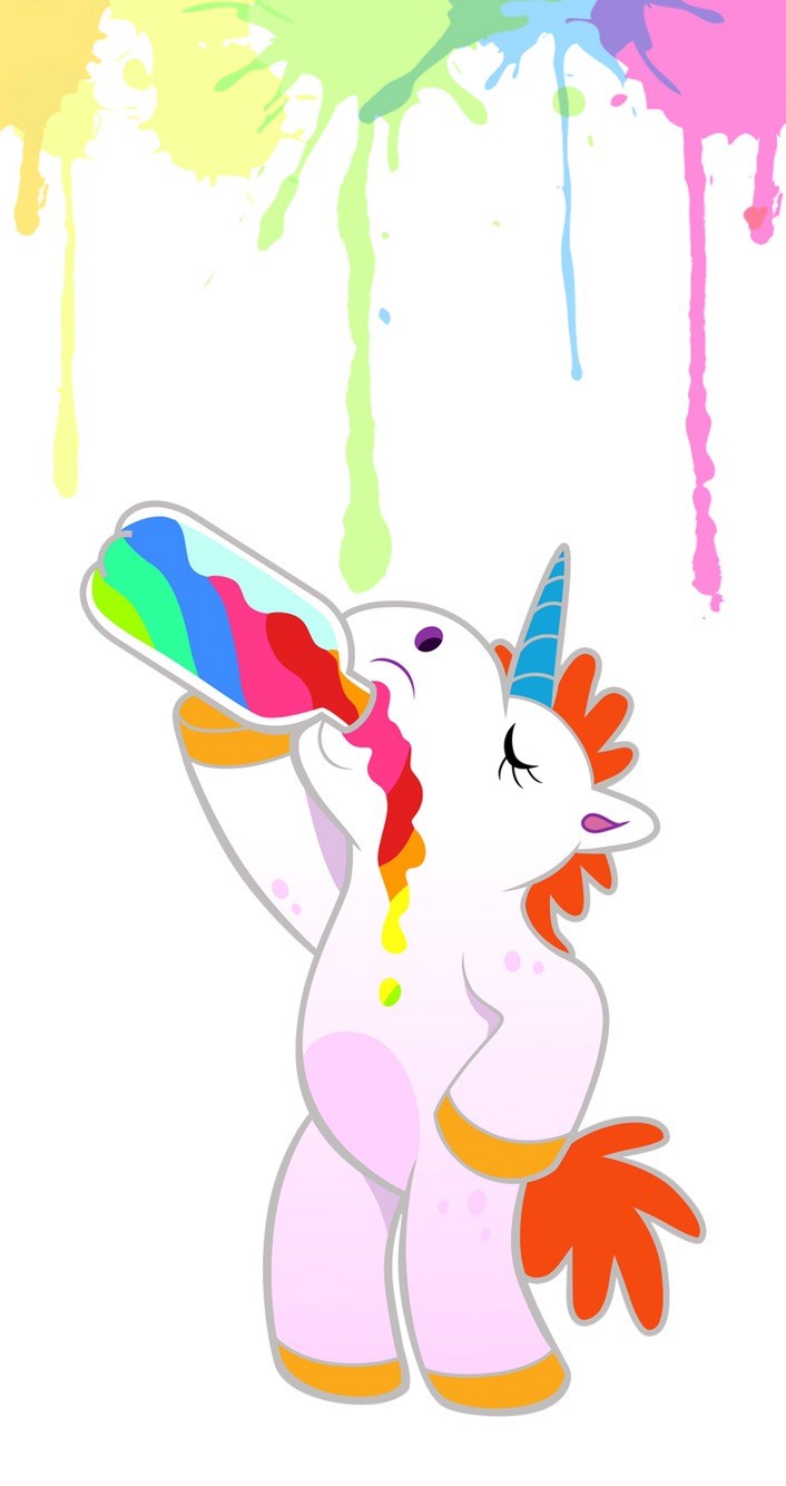 Papel De Parede Para Whatsapp De Unicórnio - Unicorn Memes Clean - HD Wallpaper 