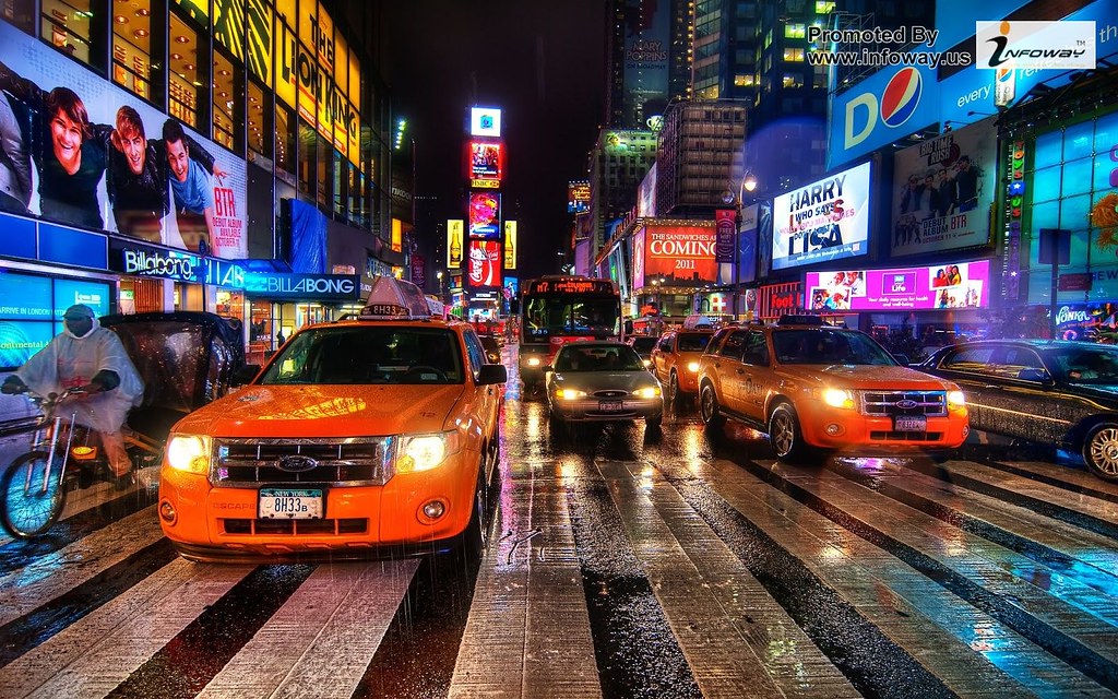 New York City Streets Background - HD Wallpaper 
