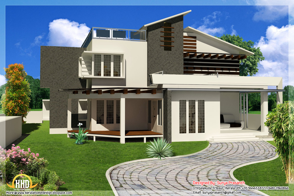 New Contemporary House Designs - HD Wallpaper 
