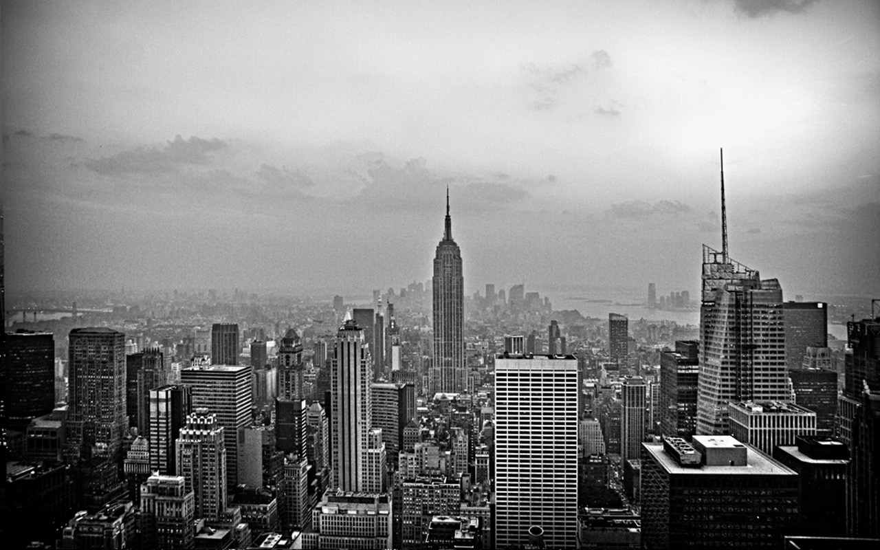 New York City Wallpaper Black And White - New York City - 1280x800 Wallpaper  