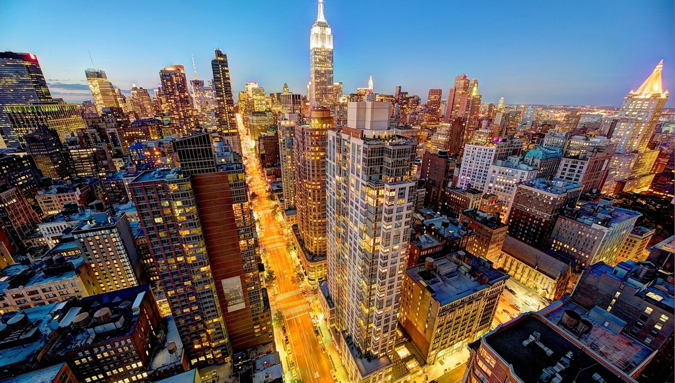 New York, New York City, Usa, Sixth Avenue, Empire - New York Vibe - HD Wallpaper 