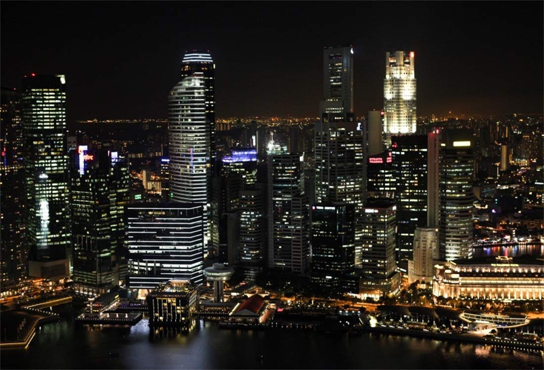 Big City Buildings At Night - HD Wallpaper 