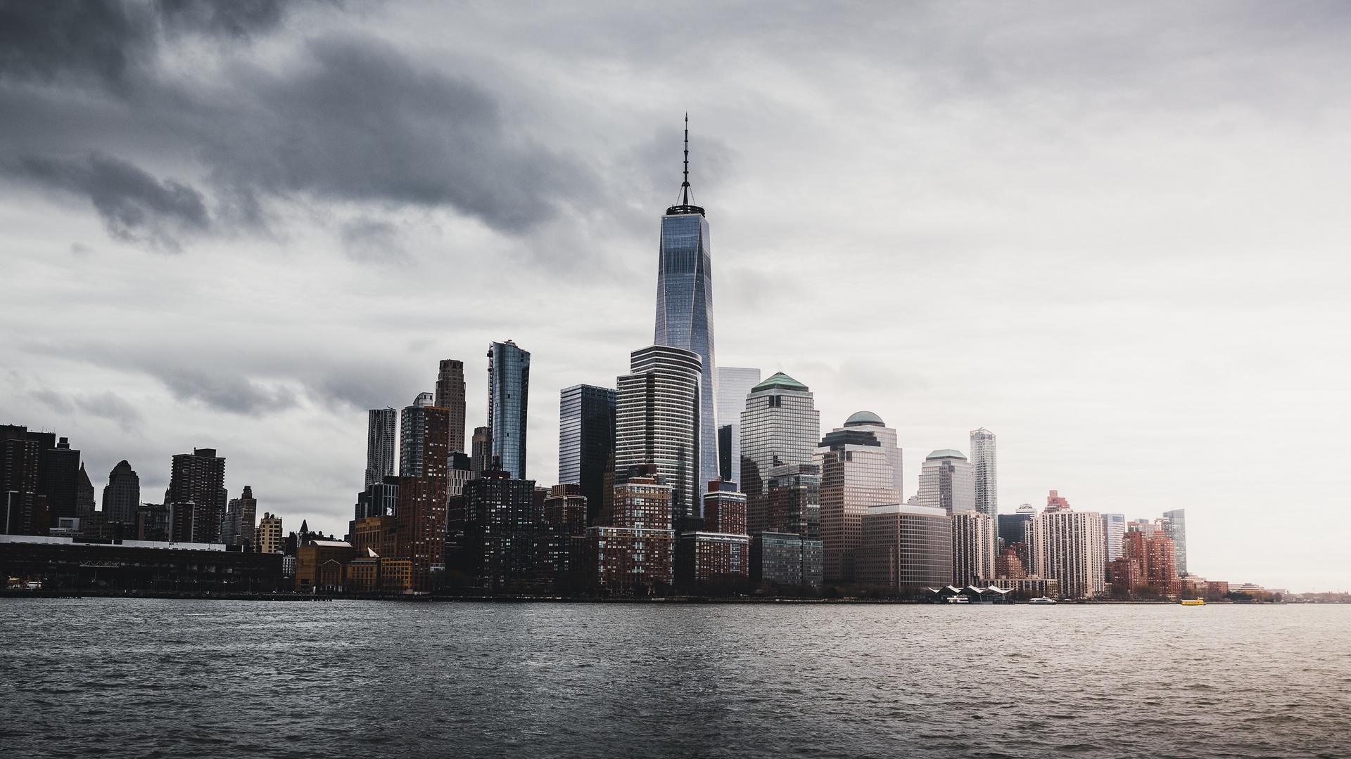 Wallpaper New York, Usa, Skyscrapers, Panorama - New York Wallpaper 4k Pc - HD Wallpaper 