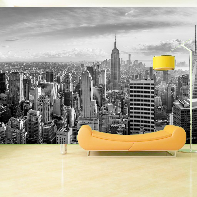 3d Black And White New York Building Wallpaper For - Nyc Real Estate -  800x800 Wallpaper 
