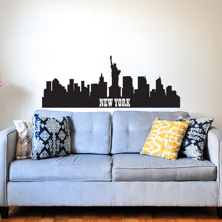 New York City Wall Decal - Wall Decal - HD Wallpaper 