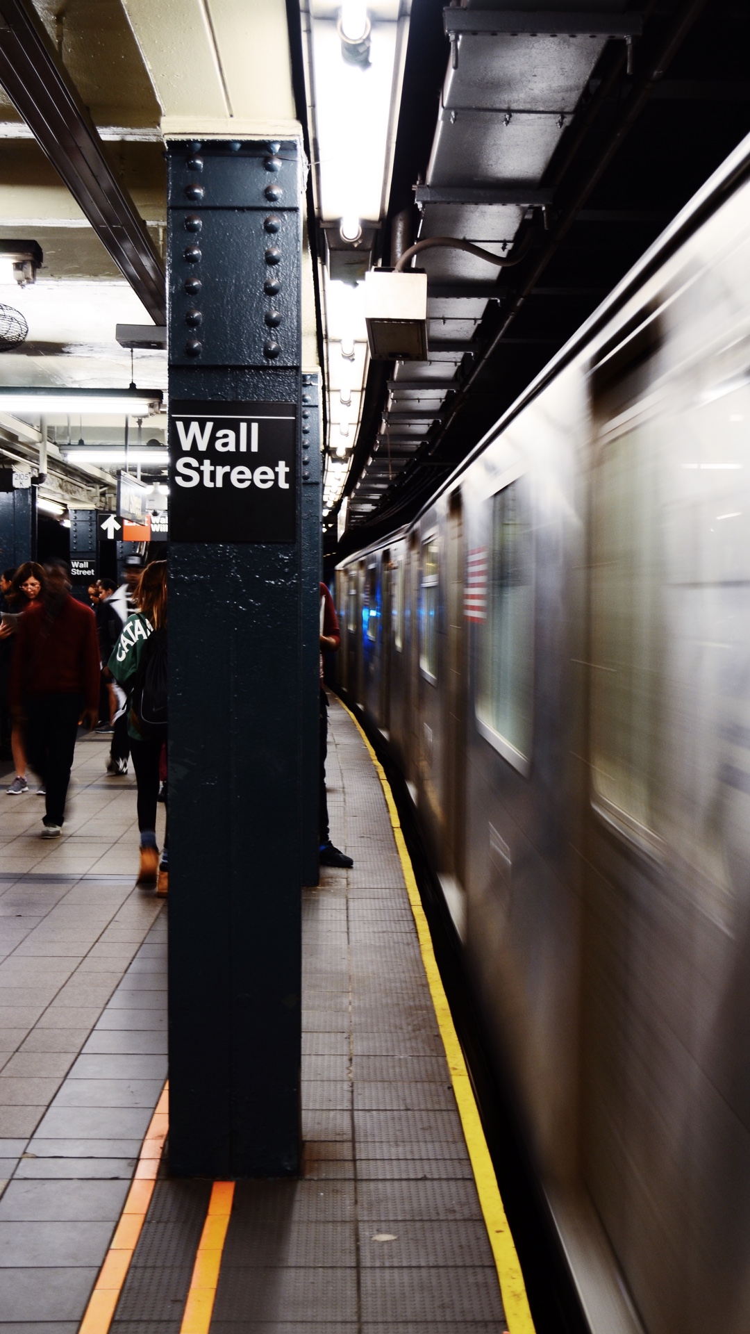 New York, New York For Ios Devices And Apple Watch - New York Subway Iphone - HD Wallpaper 