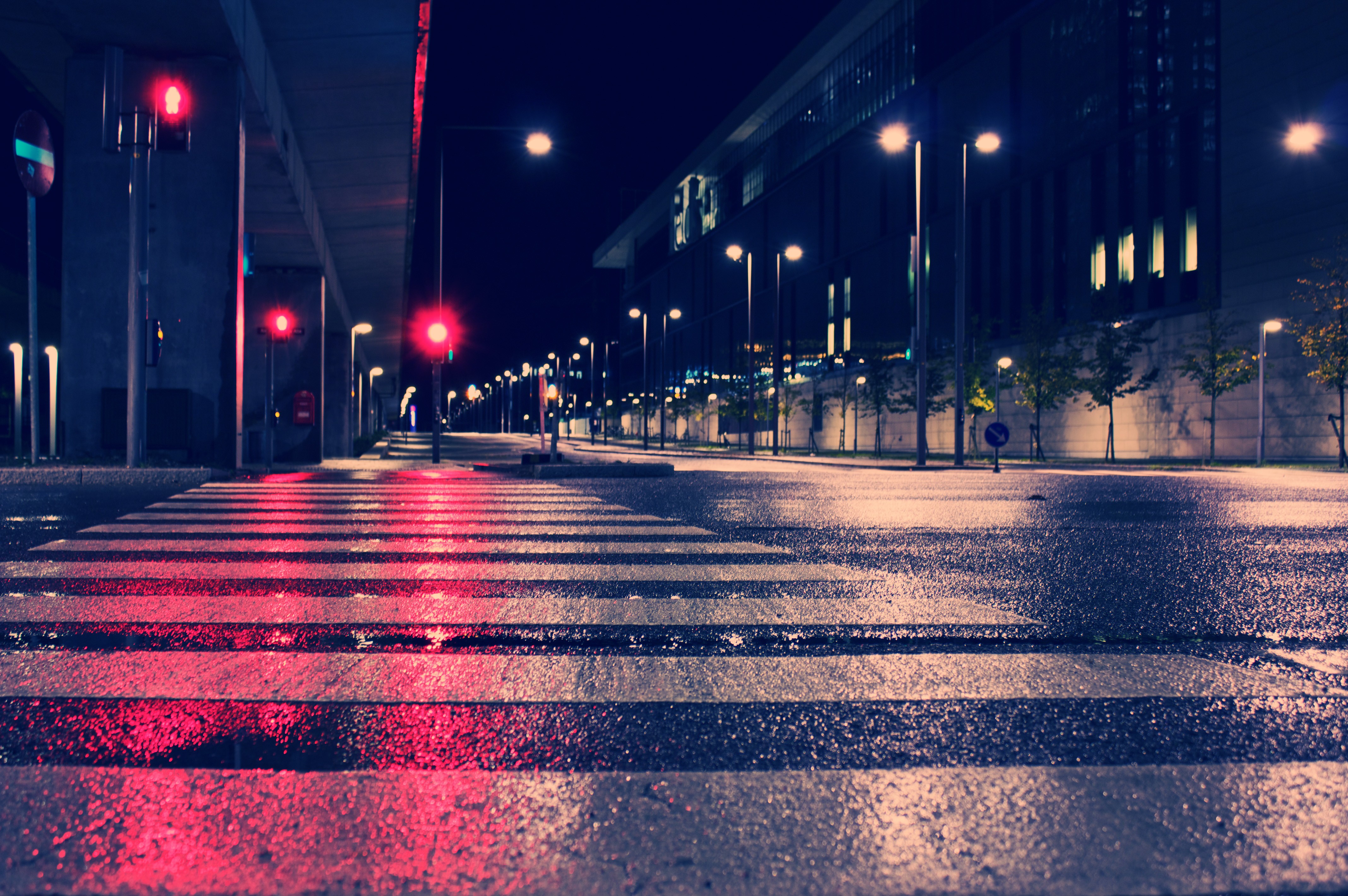 Night City Street Light - HD Wallpaper 