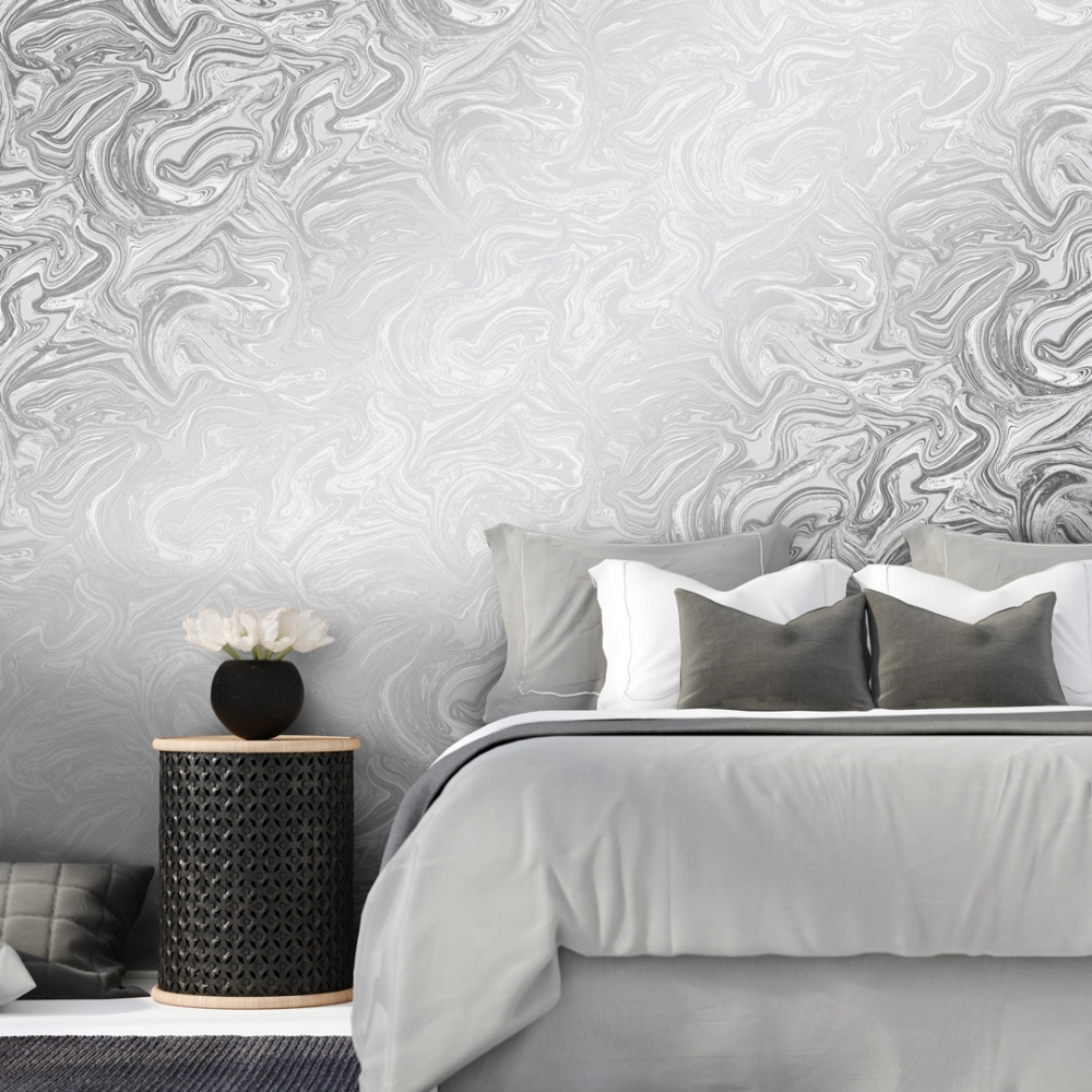 Linen Wallpaper For Bedroom - HD Wallpaper 