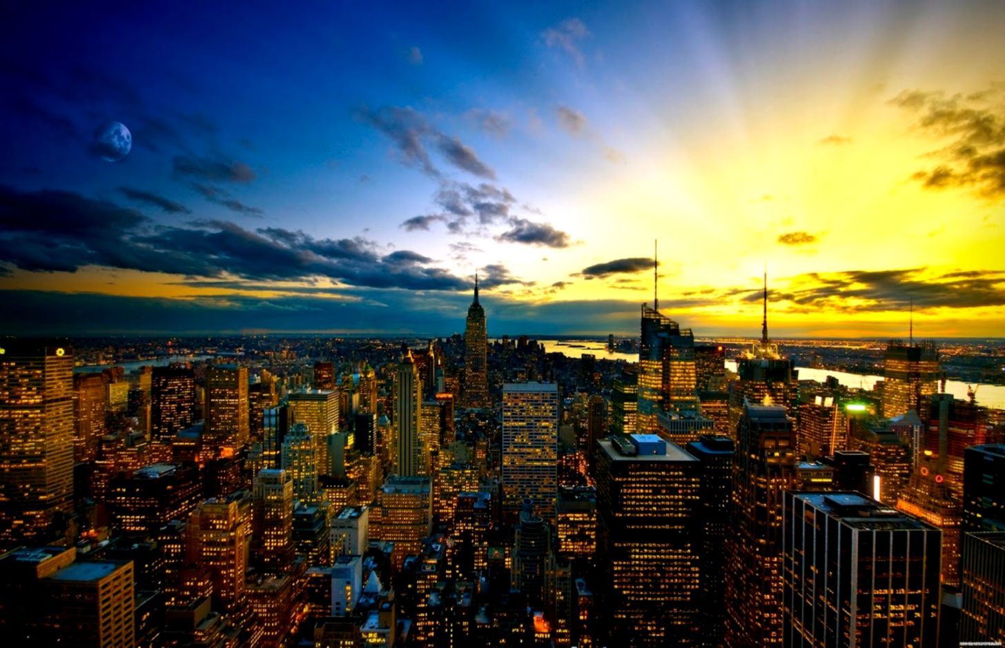 New York City Skyline Wallpapers Live Hd Wallpaper - New York City - HD Wallpaper 