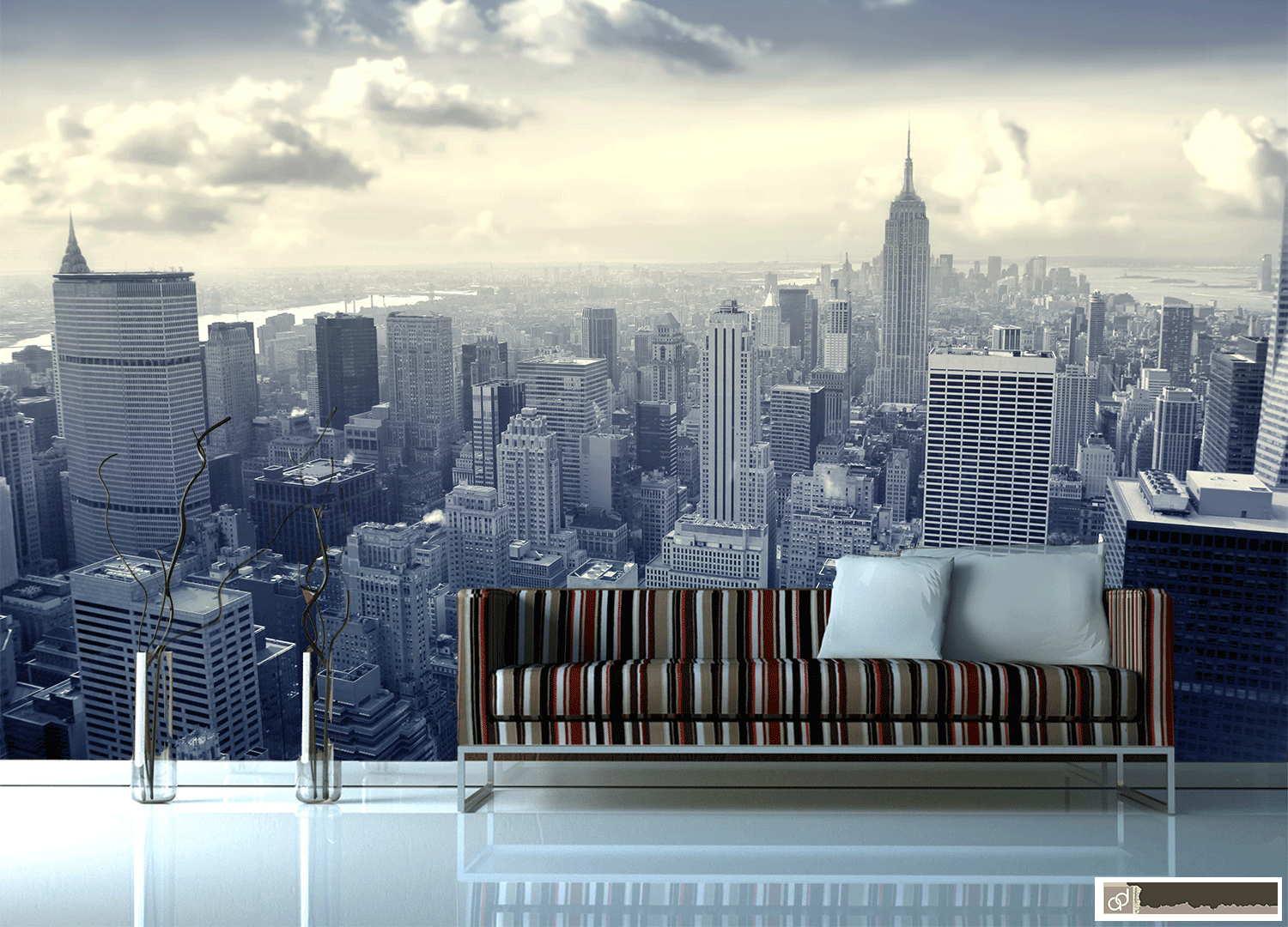 Обои На Стену Город - HD Wallpaper 