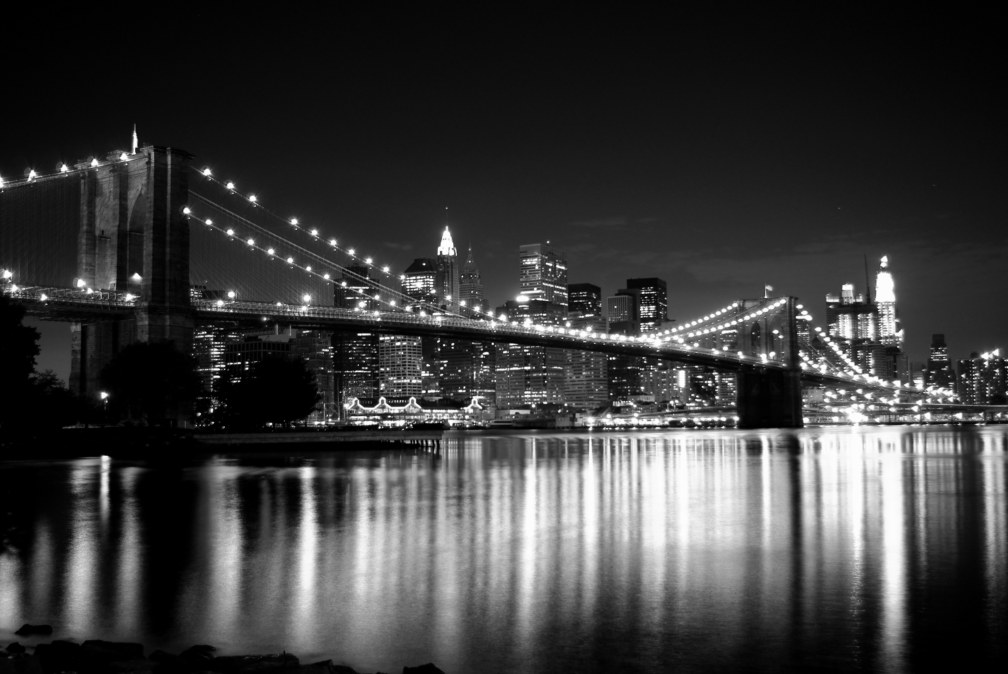 Brooklyn Bridge Desktop Wallpaper - Brooklyn Bridge - 3872x2592 Wallpaper -  