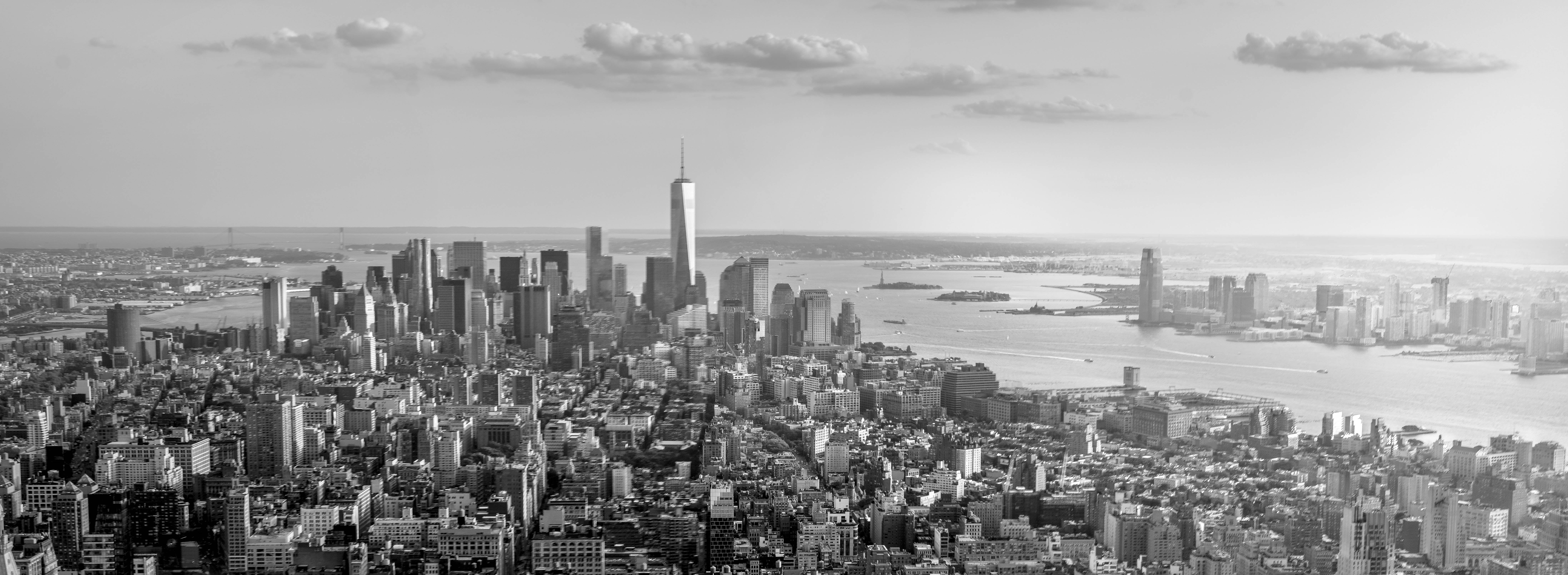 Black & White Building Hd - HD Wallpaper 