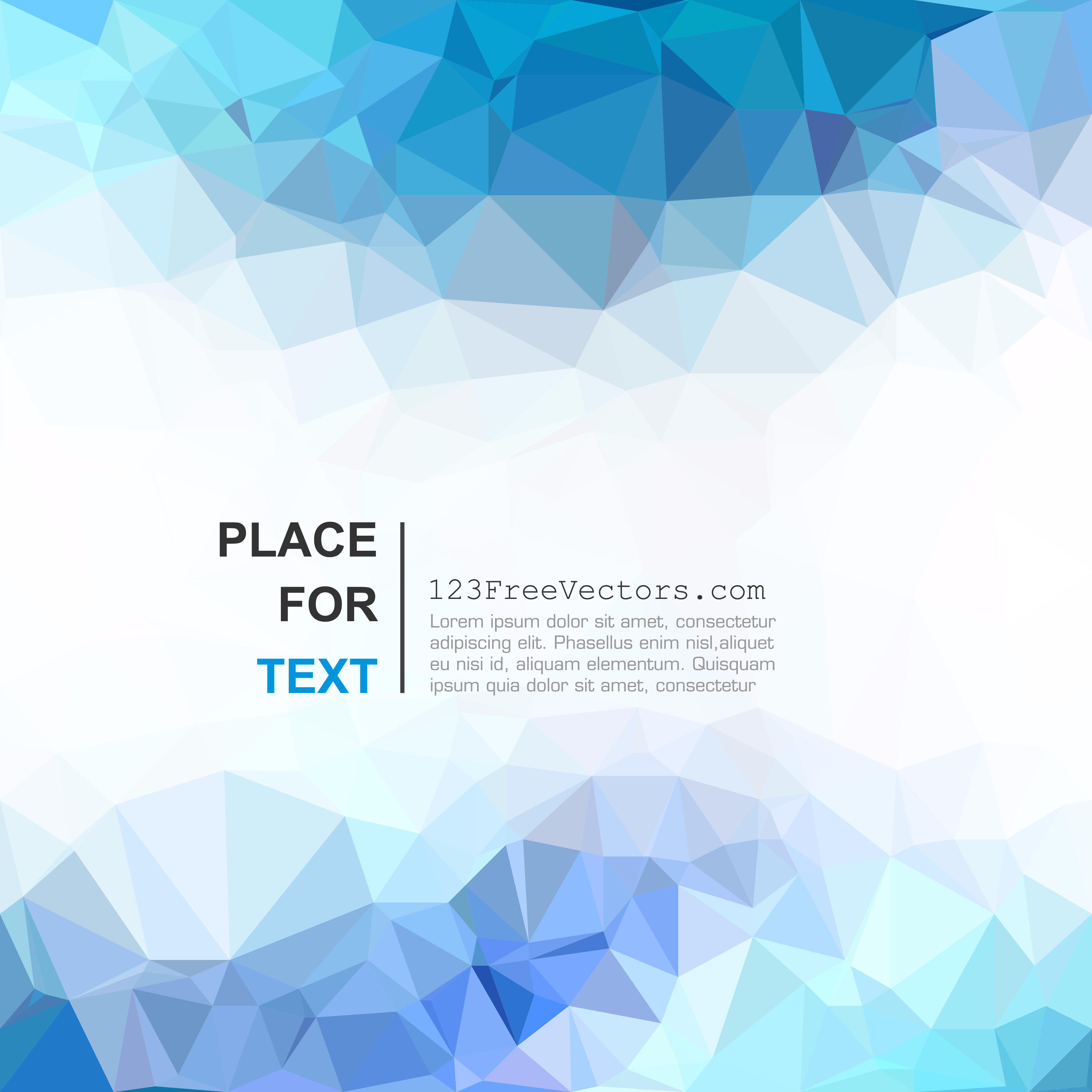 Low Poly Light Blue Wallpaper Background - Food Or Drinks Allowed Sign - HD Wallpaper 