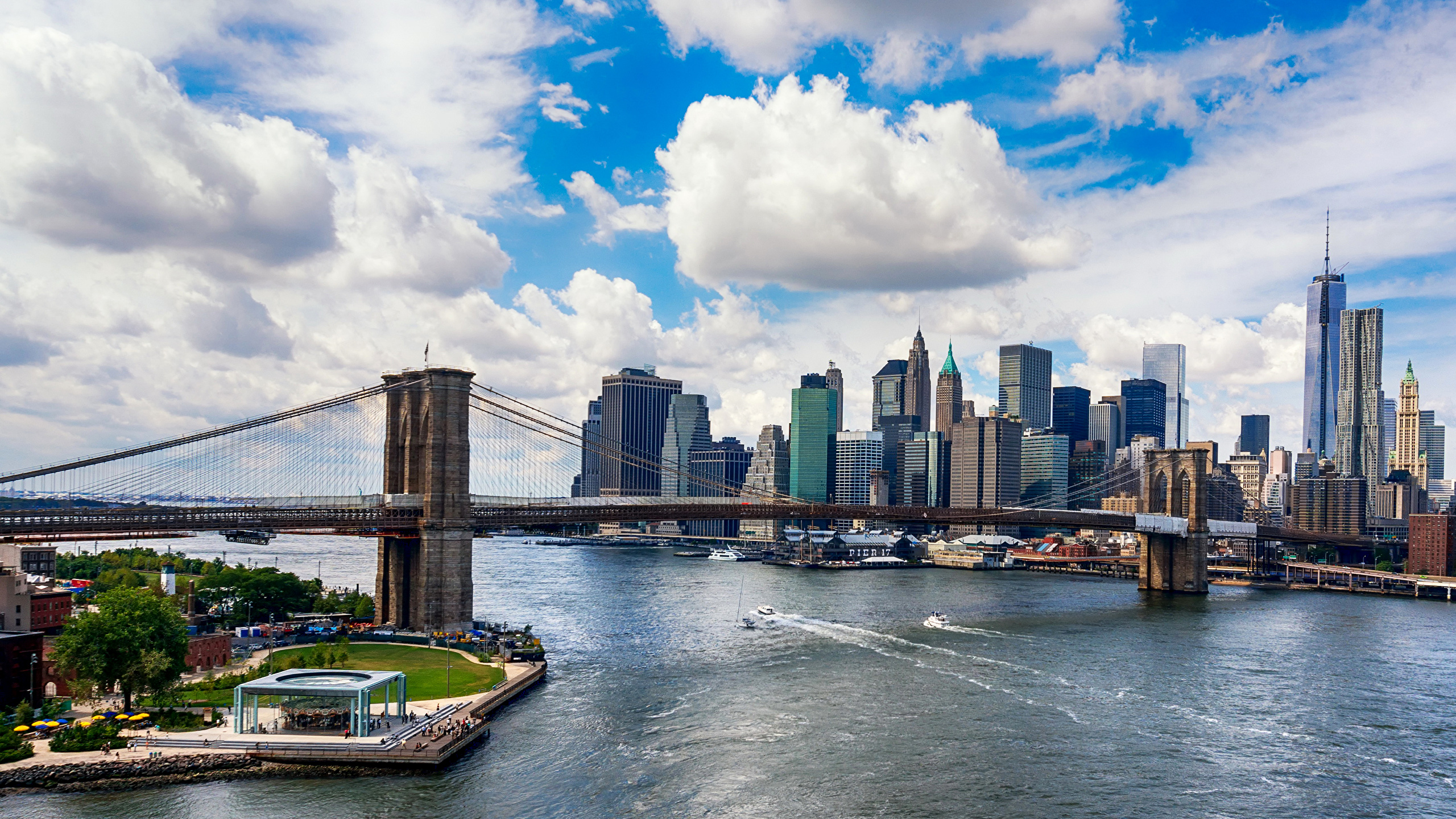 Brooklyn Bridge - HD Wallpaper 