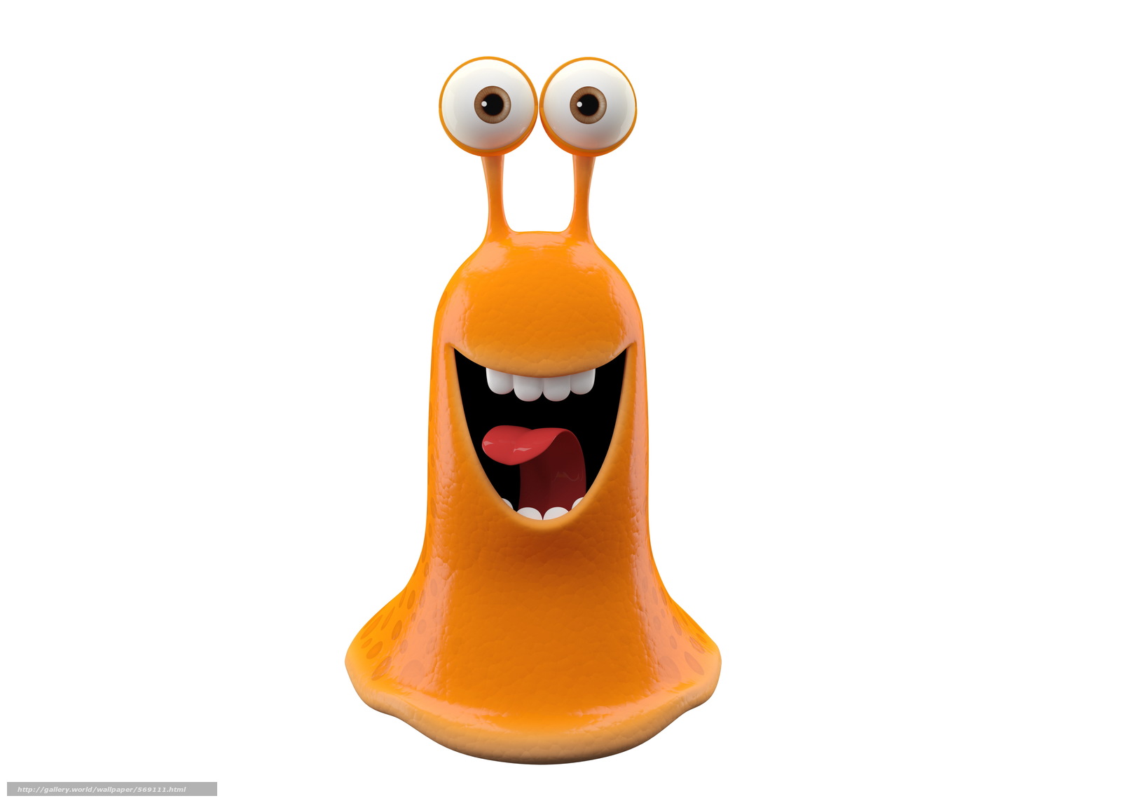 Monstro Laranja - HD Wallpaper 