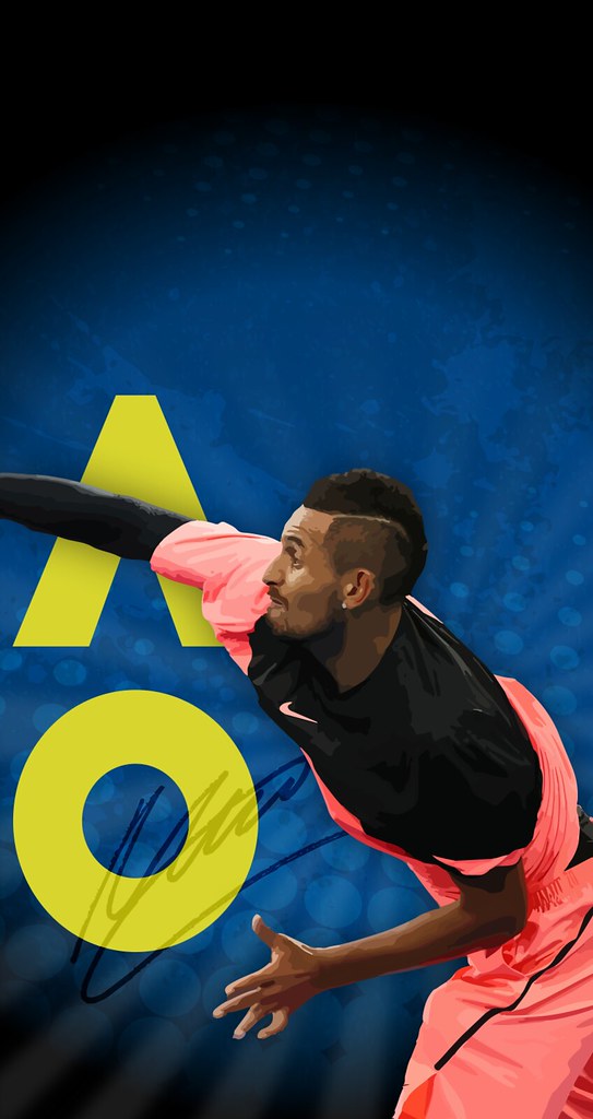 Nick Kyrgios Wallpaper Iphone - HD Wallpaper 