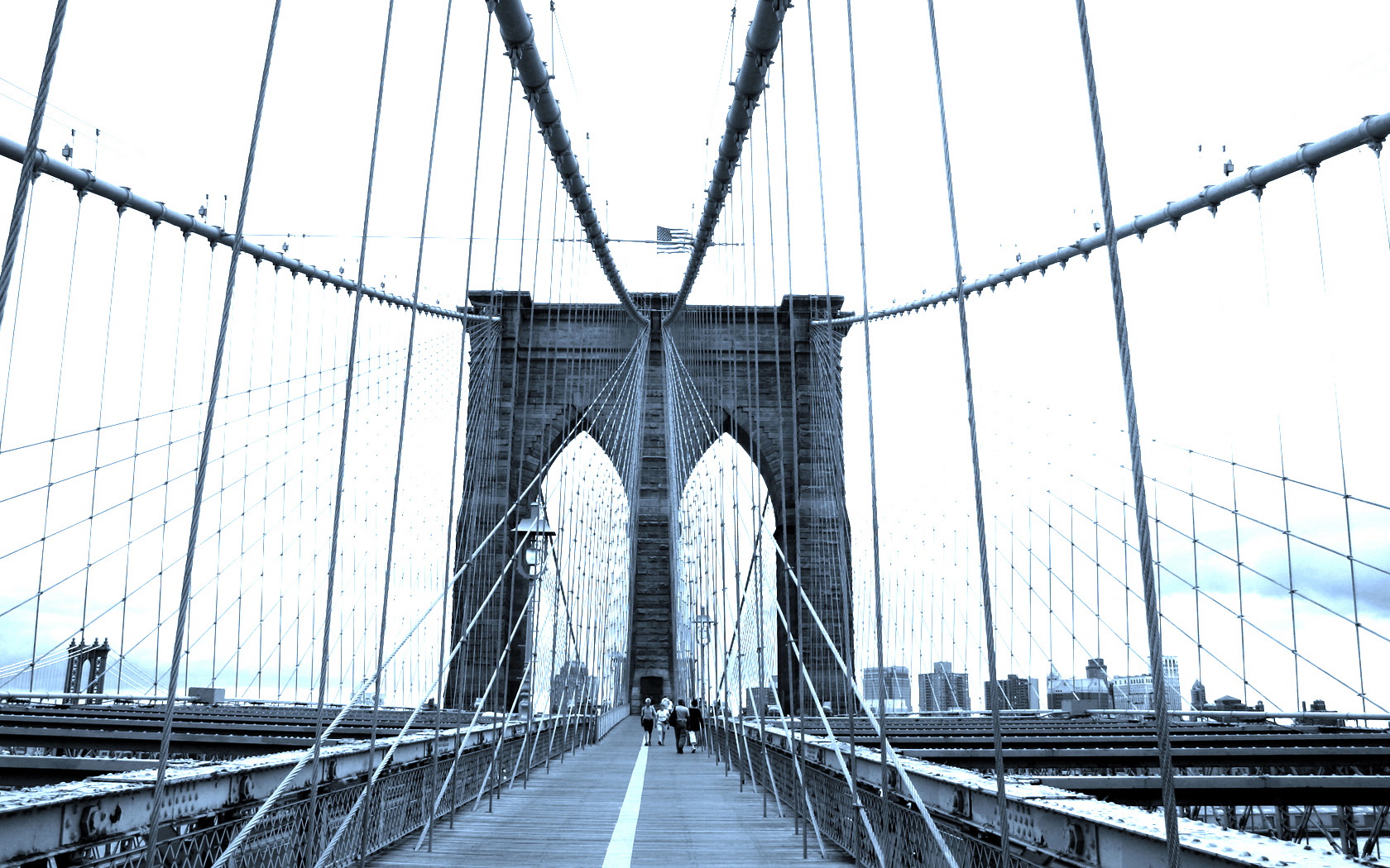 Brooklyn Bridge - HD Wallpaper 